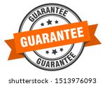 guarantee label. guarantee... | Shutterstock .eps vector #1513976093