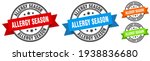 allergy season stamp. allergy... | Shutterstock .eps vector #1938836680
