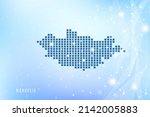 abstract pixel map of mongolia... | Shutterstock .eps vector #2142005883