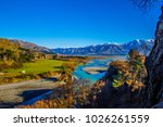 Hurunui River In Southern Alps  ...