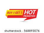 sale vector banner template  ... | Shutterstock .eps vector #568893076