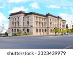 Small photo of Maputo,Mozambique-2018-07-08:Maputo City Hall or Municipal Council Building of Maputo.
