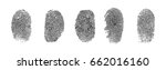 Black Fingerprints  Vector