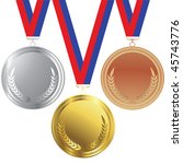 Gold Medal Vector Clipart image - Free stock photo - Public Domain ...