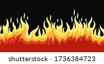 flame fire image element... | Shutterstock .eps vector #1736384723