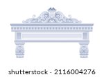vector arch. antique vintage... | Shutterstock .eps vector #2116004276