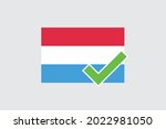 illustrated flag for the... | Shutterstock .eps vector #2022981050
