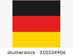 a 3d isometric flag... | Shutterstock . vector #310334906