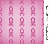 breast cancer awareness... | Shutterstock .eps vector #1160987983