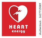  heart beat energy  medical work | Shutterstock .eps vector #1627715089
