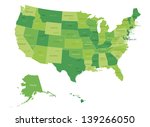 usa highly detailed map.all... | Shutterstock .eps vector #139266050