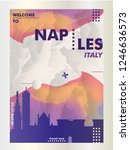 Modern Naples Italy Skyline...