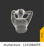 artificial intelligence.... | Shutterstock .eps vector #1141086059