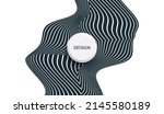 black and white design. pattern ... | Shutterstock .eps vector #2145580189