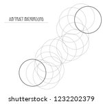 abstract background logo with... | Shutterstock .eps vector #1232202379