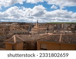 Small photo of Aerial view of Segovia with San Millan Church from Mirador de la Caneleja Viewpoint - Segovia, Spain