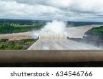 Spillway Of Itaipu Dam   Brazil ...