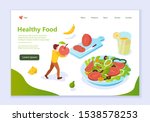 concept of healthy food  web... | Shutterstock .eps vector #1538578253