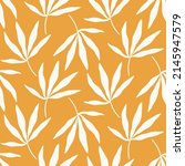 foliage seamless pattern.... | Shutterstock .eps vector #2145947579