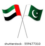 emirian and pakistani crossed... | Shutterstock .eps vector #559677310