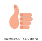 finger up icon | Shutterstock .eps vector #557218573
