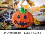 ugly cookies for the autumn... | Shutterstock . vector #1168441756