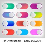 flat icon colorful switchers on ... | Shutterstock .eps vector #1282106206