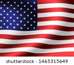 waving national flag... | Shutterstock . vector #1465315649