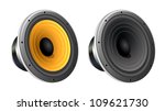loudspeaker vector | Shutterstock .eps vector #109621730