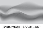 abstract dynamic dotted wavy... | Shutterstock .eps vector #1799318539