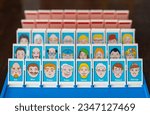 Small photo of Amsterdam, The Netherlands, 13.08.2023, Popular two-player board game 'Guess Who?' vintage edition from 1979