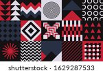pattern geometric mural... | Shutterstock .eps vector #1629287533