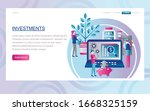 concept for website development ... | Shutterstock .eps vector #1668325159