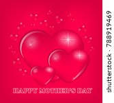 happy mother day card design... | Shutterstock .eps vector #788919469