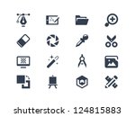 graphic design icons | Shutterstock .eps vector #124815883