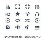 Media Player Icons