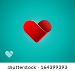 heart symbol | Shutterstock .eps vector #164399393