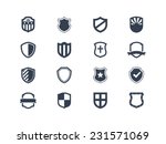 shield icons | Shutterstock .eps vector #231571069