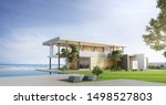 Luxury Beach House With Sea...
