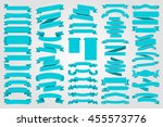ribbons and tags collection set ... | Shutterstock .eps vector #455573776