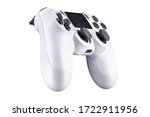 white video game joystick... | Shutterstock . vector #1722911956