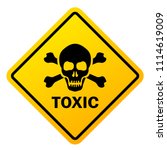 Toxic Safety Sign Vector...