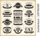 Vintage Bakery Labels Set....
