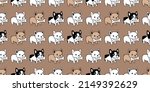 dog seamless pattern french... | Shutterstock .eps vector #2149392629