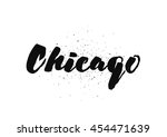 chicago city typography...