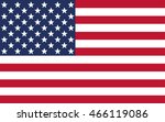 united states flag | Shutterstock .eps vector #466119086