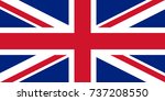 united kingdom flag  the... | Shutterstock .eps vector #737208550