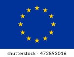 the flag of europe  european... | Shutterstock . vector #472893016