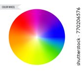 Bright Color Wheel Chart...