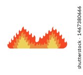 fire flame icon in cartoon and... | Shutterstock .eps vector #1467380666